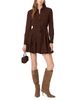 French Connection French Connection Chiffon Textured Tie Waist Dress - 2