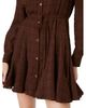 French Connection French Connection Chiffon Textured Tie Waist Dress - 3