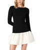 French Connection French Connection Cleo Ponte Combo Mini Dress - 3
