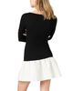 French Connection French Connection Cleo Ponte Combo Mini Dress - 4