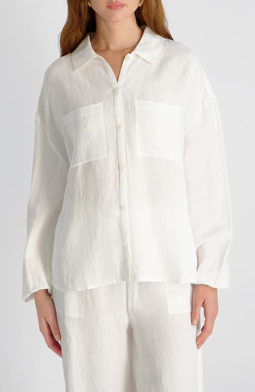French Connection French Connection COOPER LINEN BLOUSON SLV TOP