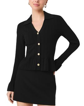 French Connection French Connection Crinkle Knit Pointelle Top