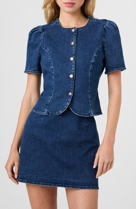 French Connection French Connection Delancey Denim Button-Up Shirt