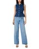 French Connection French Connection Delancey Denim Peplum Top - 6