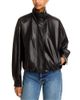 French Connection French Connection Dessa Faux Leather Funnel Collar Jacket - 1