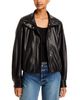 French Connection French Connection Dessa Faux Leather Funnel Collar Jacket - 3