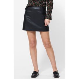 French Connection French Connection Dessa Faux Leather Miniskirt