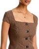 French Connection French Connection Diana Textured Square Neck Top - 4