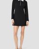 French Connection French Connection Echo Crepe Long Sleeve Dress - 1