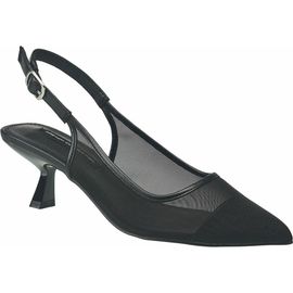 French Connection French Connection Elea Mesh and Stone Slingback Heel