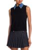 French Connection French Connection Ellie Knit Collar Vest - 1