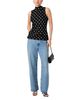French Connection French Connection Ennis Polka Dot Sleeveless Bow Top - 2