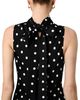 French Connection French Connection Ennis Polka Dot Sleeveless Bow Top - 4