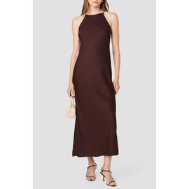 French Connection French Connection Ennis Satin Midi Slipdress