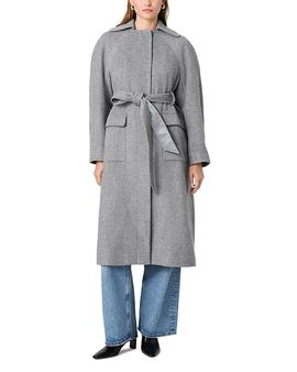 French Connection French Connection Gabriella Twill Belted Coat