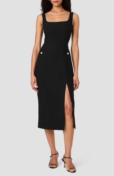 French Connection French Connection Kai Suiting Side Slit Midi Dress