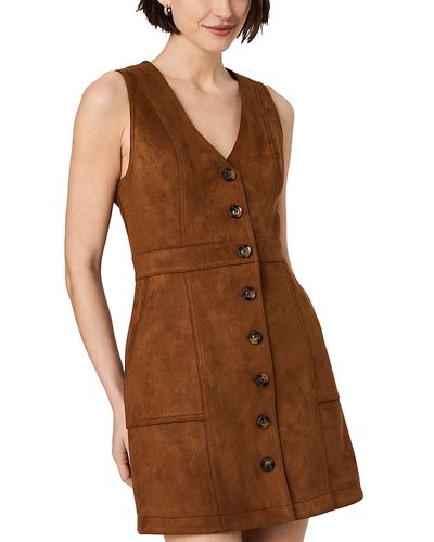 French Connection French Connection Laney Faux Suede Pocket Dress