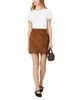 French Connection French Connection Laney Faux Suede Skirt - 4