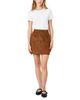 French Connection French Connection Laney Faux Suede Skirt - 5