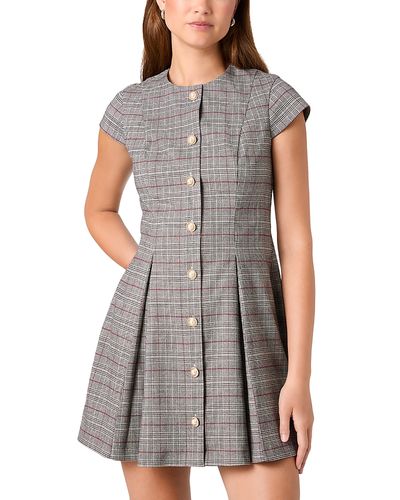 French Connection French Connection Leonie Button Front Mini Dress