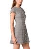 French Connection French Connection Leonie Button Front Mini Dress - 4