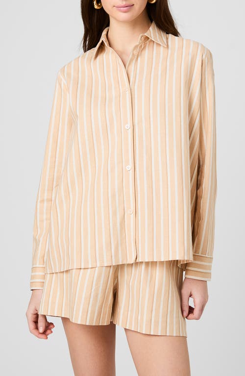 French Connection French Connection Linen Blend Stripe Shirt