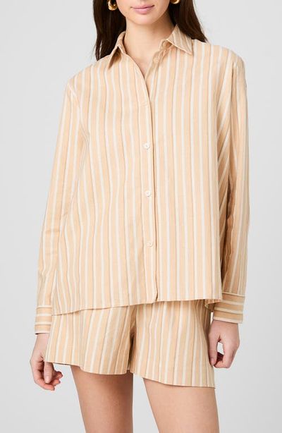 French Connection French Connection Linen Blend Stripe Shirt