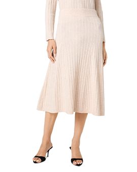French Connection French Connection Lucien Pull On Midi Flare Skirt
