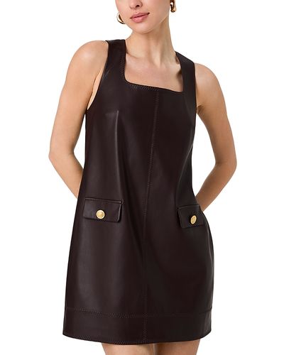 French Connection French Connection Madeline Faux Leather Dress