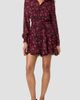 French Connection French Connection Marina Silky Long Sleeve Minidress - 1