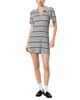 French Connection French Connection Mason Knit Varsity Stripe Polo Dress - 2