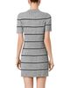 French Connection French Connection Mason Knit Varsity Stripe Polo Dress - 4