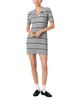 French Connection French Connection Mason Knit Varsity Stripe Polo Dress - 6
