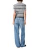 French Connection French Connection Mason Knit Varsity Stripe Polo Sweater - 3