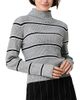French Connection French Connection Mason Knit Varsity Stripe Turtleneck Sweater - 1