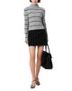 French Connection French Connection Mason Knit Varsity Stripe Turtleneck Sweater - 2