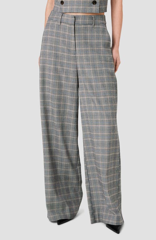 French Connection French Connection Matteo Plaid Wide Leg Trousers
