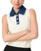 French Connection French Connection Maxime Knit Denim Collar Vest - 1