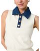 French Connection French Connection Maxime Knit Denim Collar Vest - 4