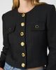 French Connection French Connection Mismatched Button Tweed Jacket - 4