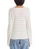 French Connection French Connection Mozart Heartleaf Crochet Knit Long Sleeve Flare Top - 3