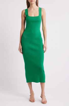 French Connection French Connection Mozza Sleeveless Rib Midi Sweater Dress