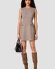 French Connection French Connection Naya Herringbone Minidress - 5