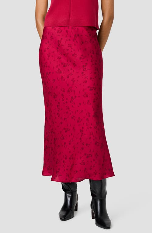 French Connection French Connection Oona Floral Print Satin Maxi Skirt