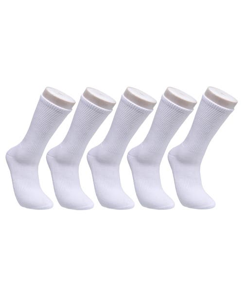 French Connection French Connection Organic Cotton Half Cushion Crew Sock 5-Pack