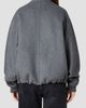 French Connection French Connection Oversized Wool Blend Bomber Jacket - 3