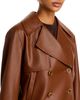 French Connection French Connection Porto Faux Leather Double Breasted Jacket - 6