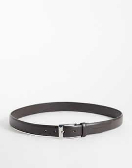 French Connection French Connection prong leather buckle belt in brown