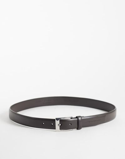 French Connection French Connection prong leather buckle belt in brown