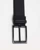 French Connection French Connection reversible leather 2 belt in black & navy - 3